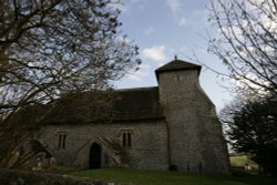 12th Century Norman Church Wallpaper