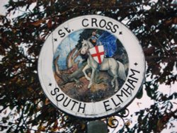 St. Cross South Elmham Village sign