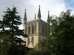 Pershore Abbey Wallpaper