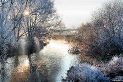 Stour Valley Winter, Shillingstone.