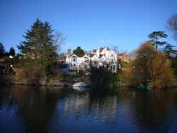 View on the Severn Wallpaper