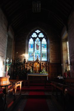 Ribbesford Church - light from heaven