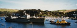 RFS Gangut leaving the Dart 1993 Wallpaper