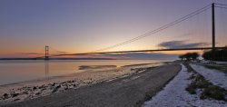 Humber Bridge 3-1-10 007 Wallpaper