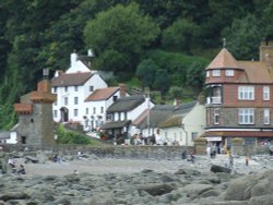 Mars Hill, Lynmouth Wallpaper