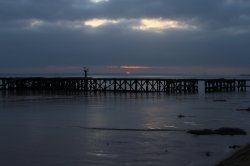 Sunset over the River Humber Wallpaper