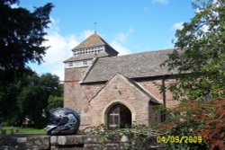 Skenfrith church Wallpaper