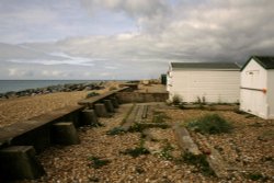 The huts Wallpaper