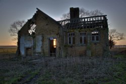 Ruin at Elmley Wallpaper