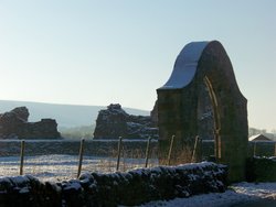 Arch near Sawley Abbey Wallpaper