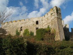 Manorbier Castle Wallpaper