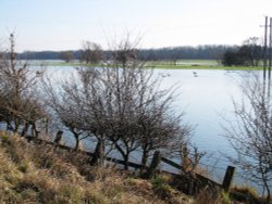 River Waveney overflowed Wallpaper