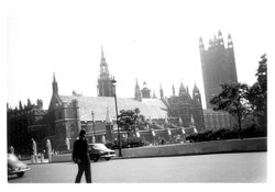 Houses of Parliament, London 1964 Wallpaper