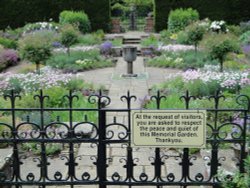 Sylvia's Garden at Newby Hall Wallpaper