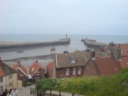 Whitby Steps Wallpaper