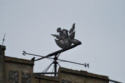 Weather Vane on St Helen's Church Wallpaper