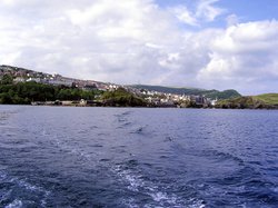 Ilfracombe from a fishing boat. Wallpaper