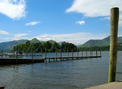 Derwentwater, summer afternoon. Wallpaper