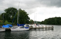 Windermere at Fellfoot Park. Wallpaper