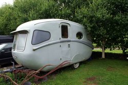 Even Bakelite Caravans. Wallpaper