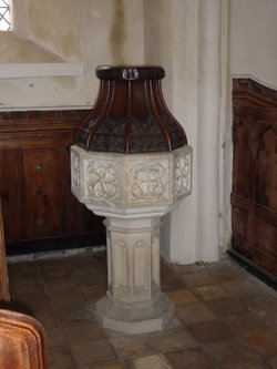 Herringfleet Church Font