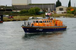 Trainee RNLI crew