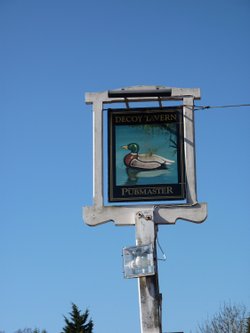 Fritton Decoy Pub Sign