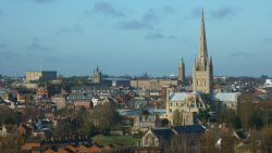 Norwich Cathedral Wallpaper