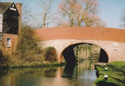 Bridge 1 at Whilton Locks Wallpaper