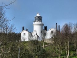 Lowestoft Lighthouse from Sparrows Nest Wallpaper