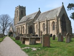 St. Patrick's Church, Patrick Brompton, North Yorkshire. Wallpaper