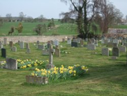 Churchyard Wallpaper