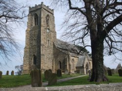 St. Patrick's Church, Patrick Brompton, North Yorkshire. Wallpaper