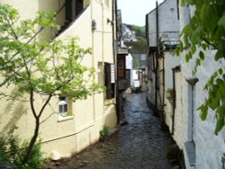 Back Street, Polperro Wallpaper