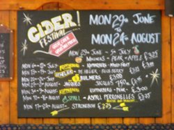 Coach and Horses Cider Specials Wallpaper