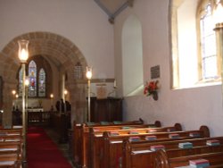 St. Oswald's Church, East Hauxwell. Wallpaper