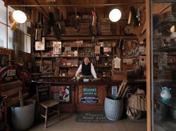 Annfield Plain Co-op at Beamish Museum Wallpaper