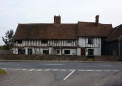 Cottages in the street, Wallpaper