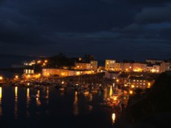 Tenby by night Wallpaper