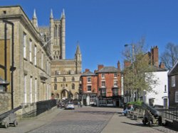 Lincoln, Castle Hill. Wallpaper