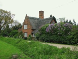 Thatched house in the Village