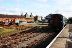 At Dereham Station Wallpaper