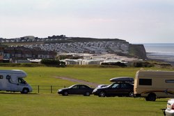 Scene from the car park. Wallpaper