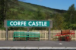 Corfe Station Wallpaper