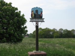 Village Sign Wallpaper