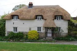 Thatched Cottage Wallpaper