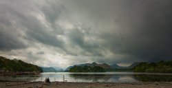 Derwentwater- storm brewing Wallpaper