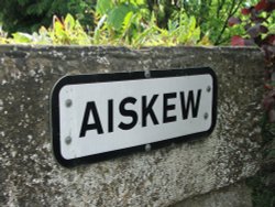 Aiskew Village sign