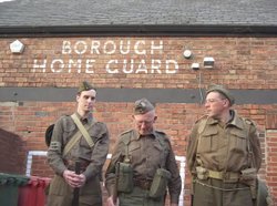 Home Guard at the Stag Inn. Wallpaper