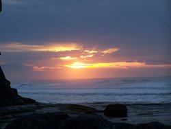 Sunset at Staithes Wallpaper